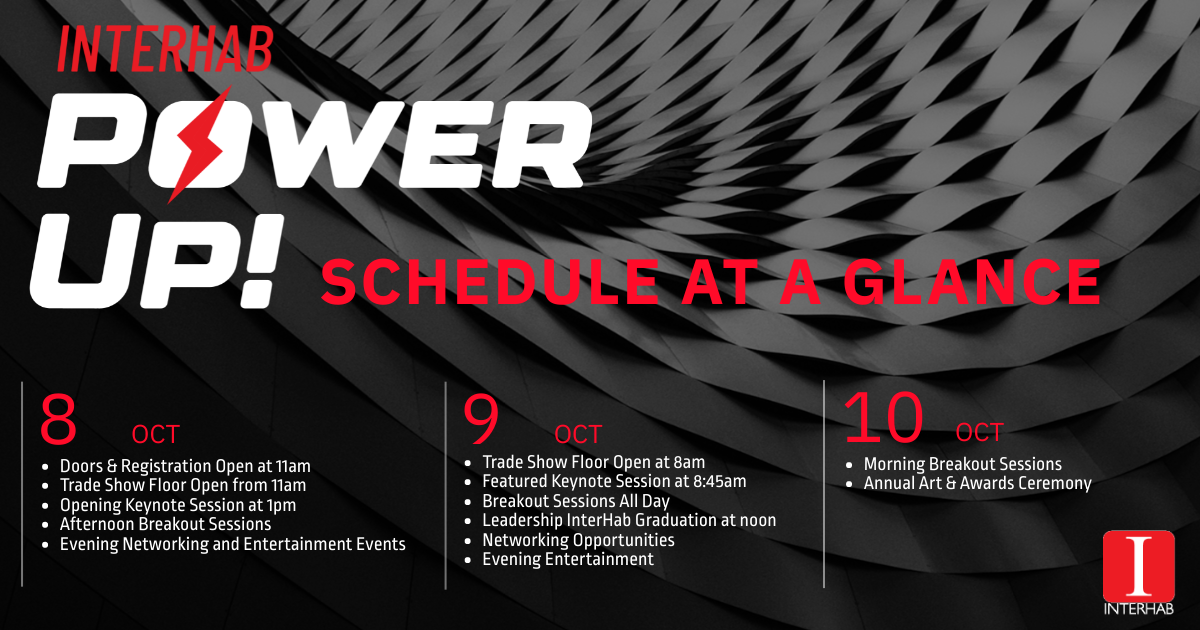 schedule at a glance